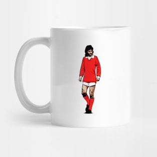 George Best Illustration Mug